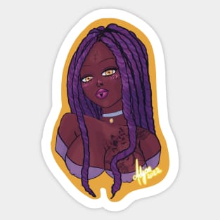 Dreadlocks & Tattoos Scorpio Season Sticker